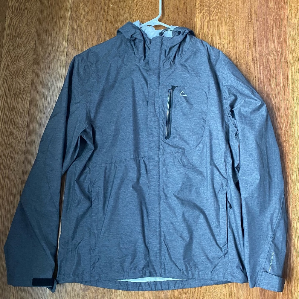 Paradox Mens Grey Rain Jacket